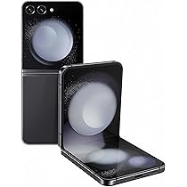 サムスン Android Galaxy Flip 5｜256gb｜SIMフリー Samsung Galaxy Z Flip5 5G AI Smartphone (Graphite, 8GB RAM, 256GB